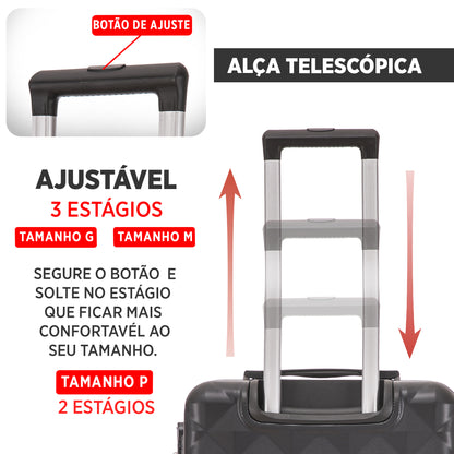 Madrid Rigid 360º Santino Carry-On Suitcase - ABEV501P