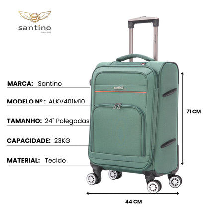 Mala de Viagem Hanói Super Leve Santino M - ALKV401M