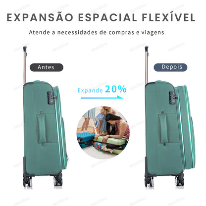 Mala de Viagem Hanói Super Leve Santino M - ALKV401M