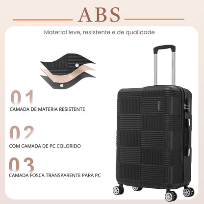 Mala de Viagem Ocean Drive Rígida 360° Santino G - MZV503G