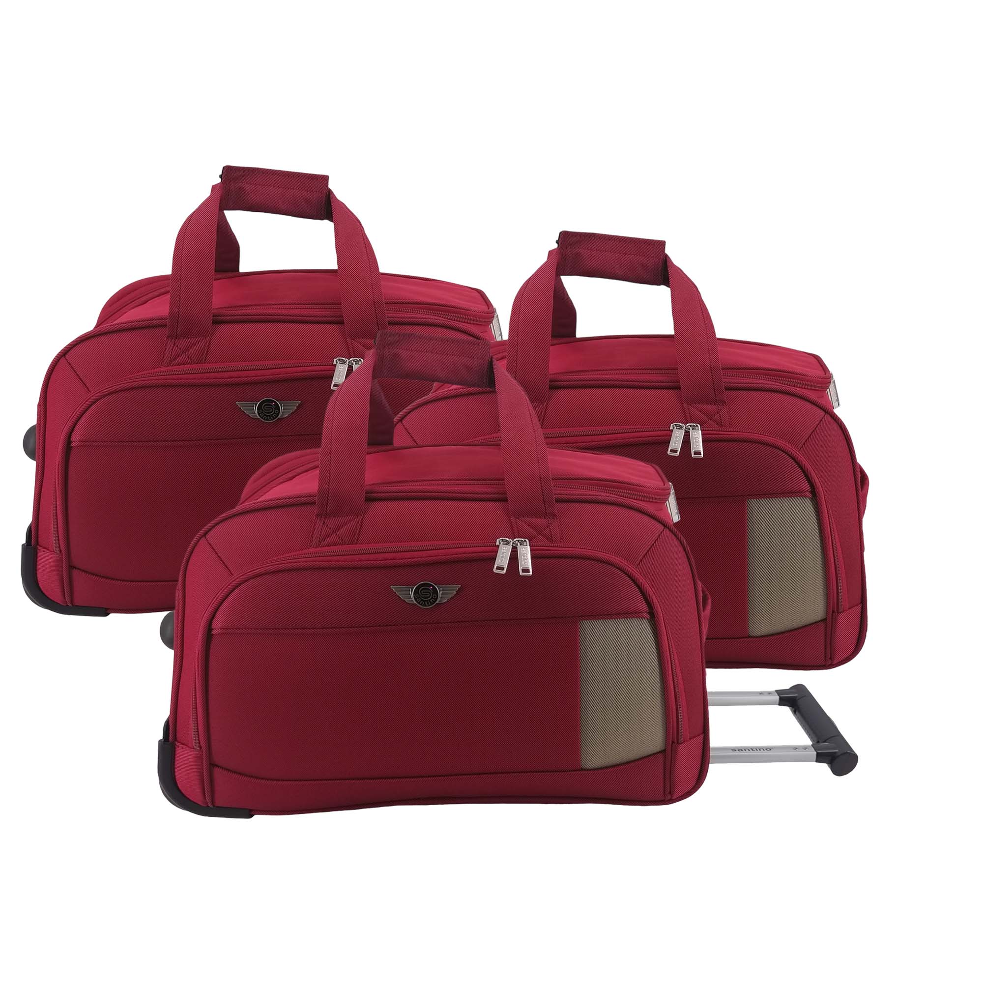 Conjunto Sacola de Viagem Londres Poliéster 3 peças Santino - SLS1J
