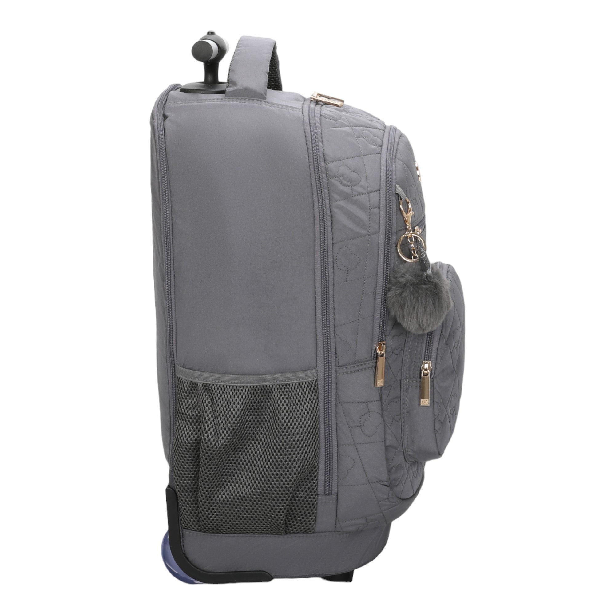 Cairo Laptop Backpack with Wheels Santino SAC200U Gray