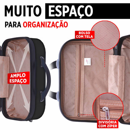 Frasqueira Chicago Rígida Santino - SDF222U