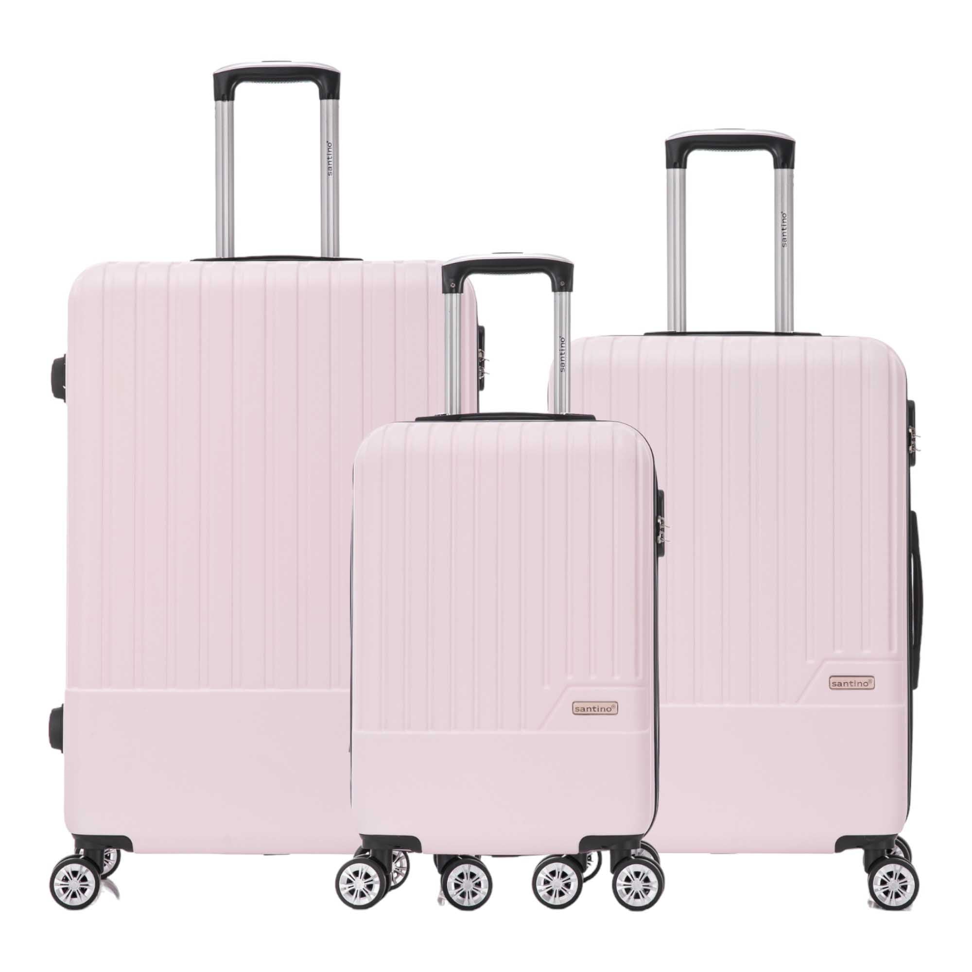 Conjunto de Malas Lincoln Road  3 Pç Rígida Santino MZV505J