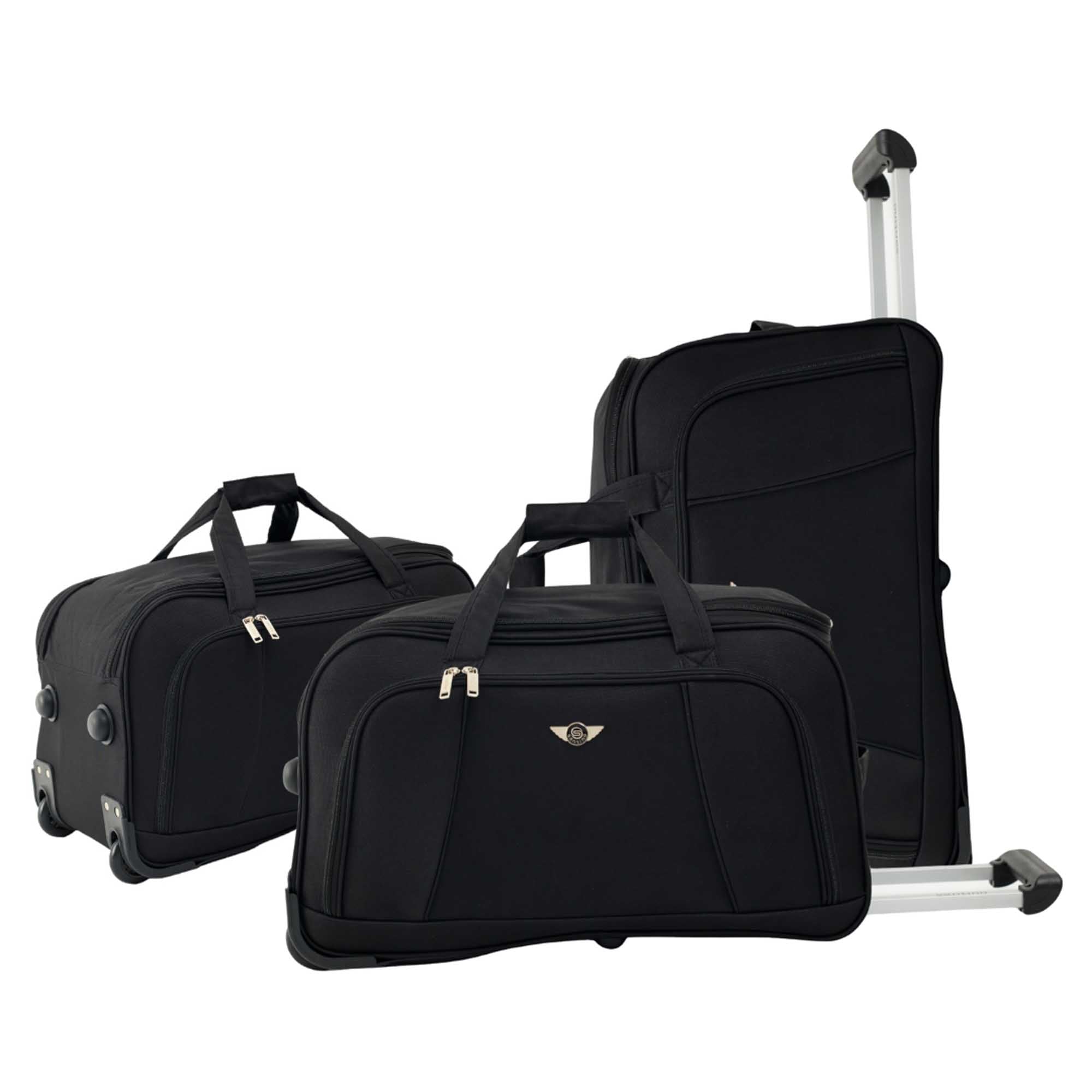 Conjunto Sacola de Viagem Sardenha Poliéster 3 peças Santino - NDS501J