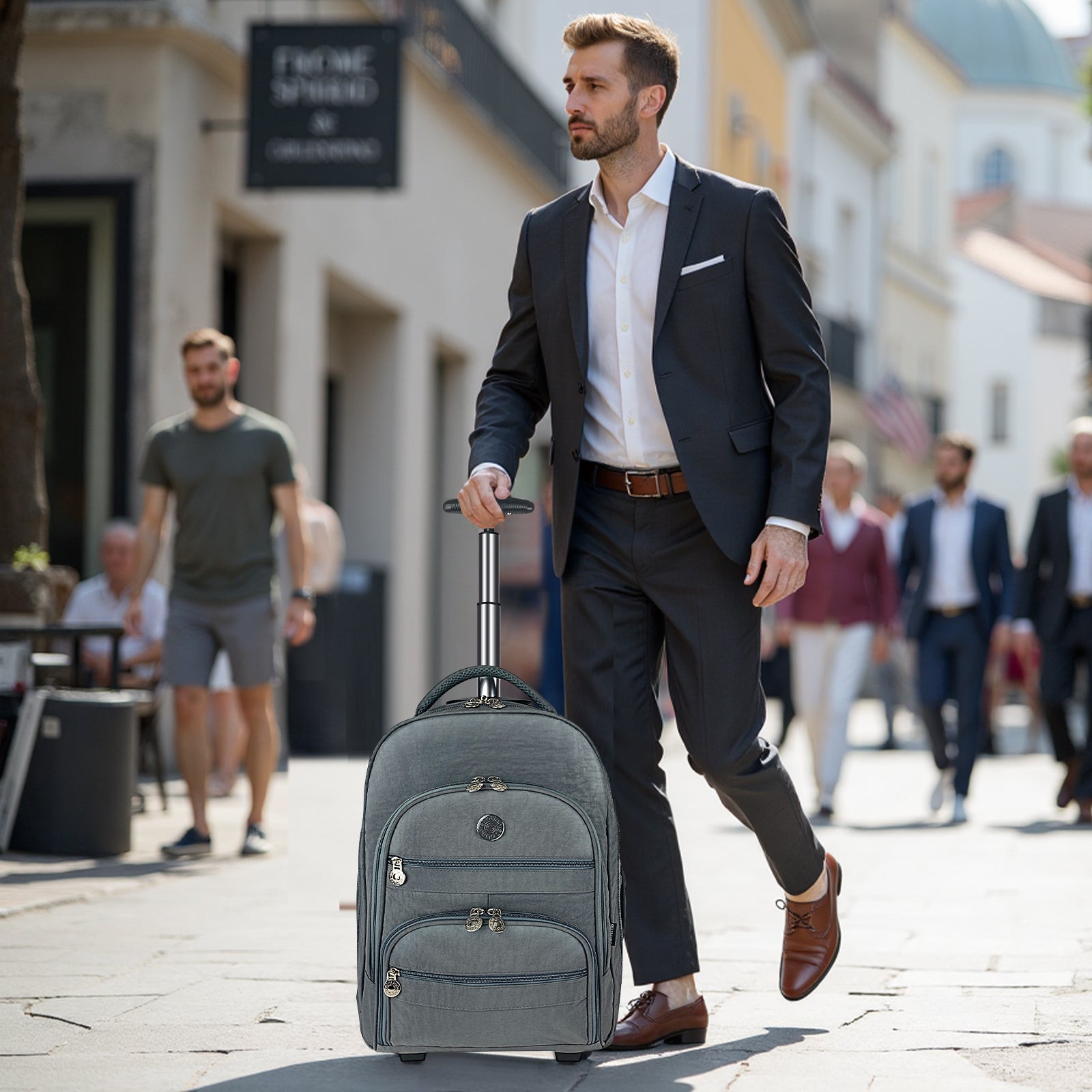 Mochila Notebook Corcovado Com Rodas Santino SAC193U