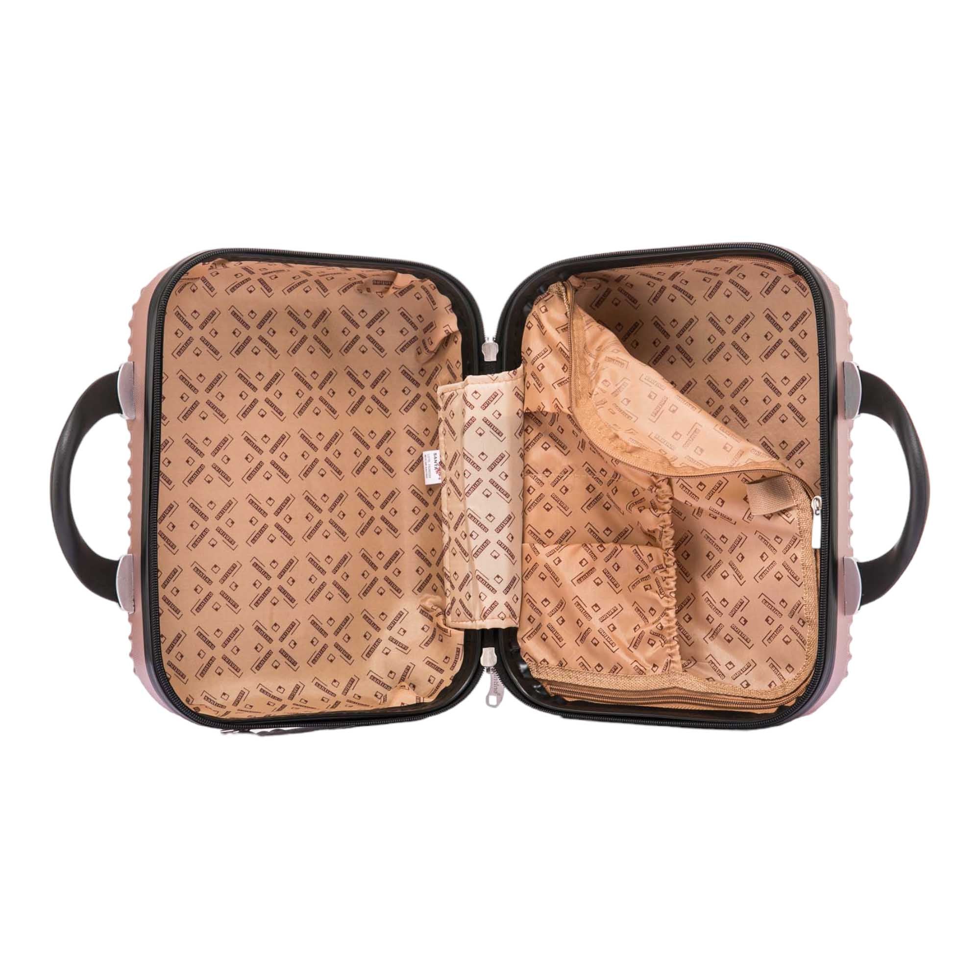 Santino P Geometric Rigid Toiletry Bag ASAF7003P