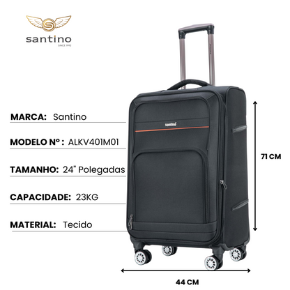 Mala de Viagem Hanói Super Leve Santino M - ALKV401M