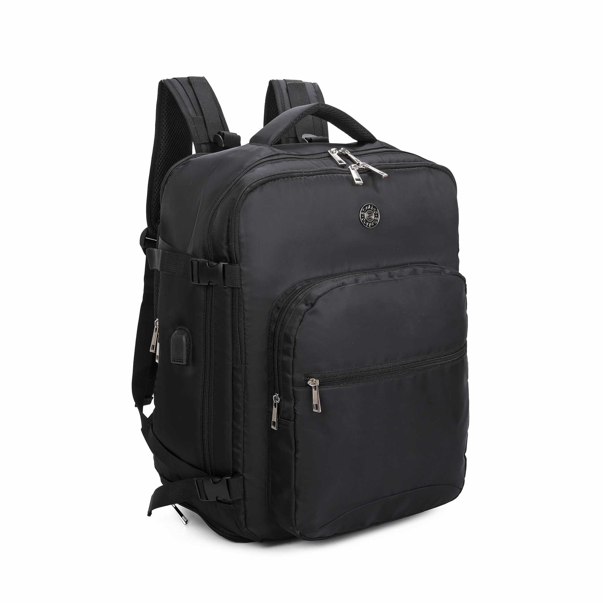 Mochila Notebook Oslo Pol Santino  - SAN405U Preta