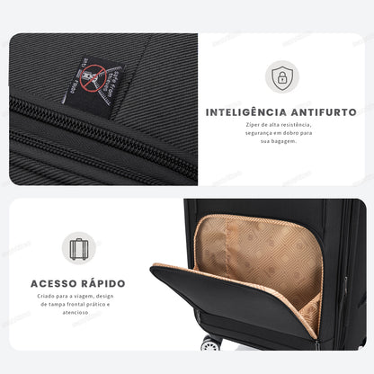 Mala de Viagem Hanói Super Leve Santino M - ALKV401M