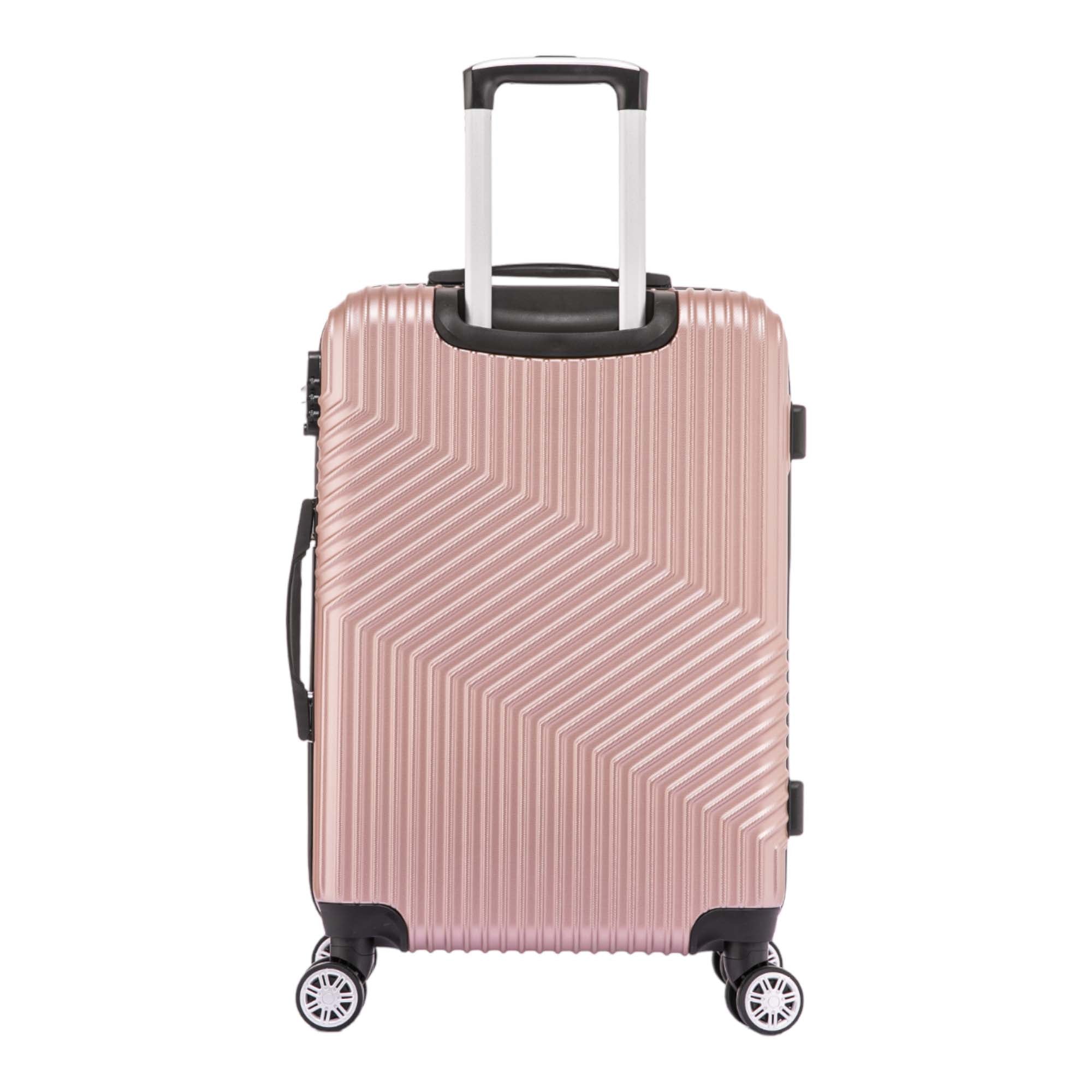Santino Geometric Rigid 360° Travel Suitcase - ASAV7003G