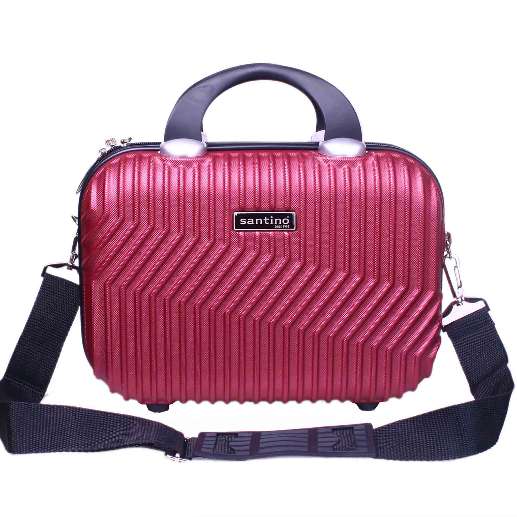 Santino M Geometric Rigid Toiletry Bag - ASAF7003M