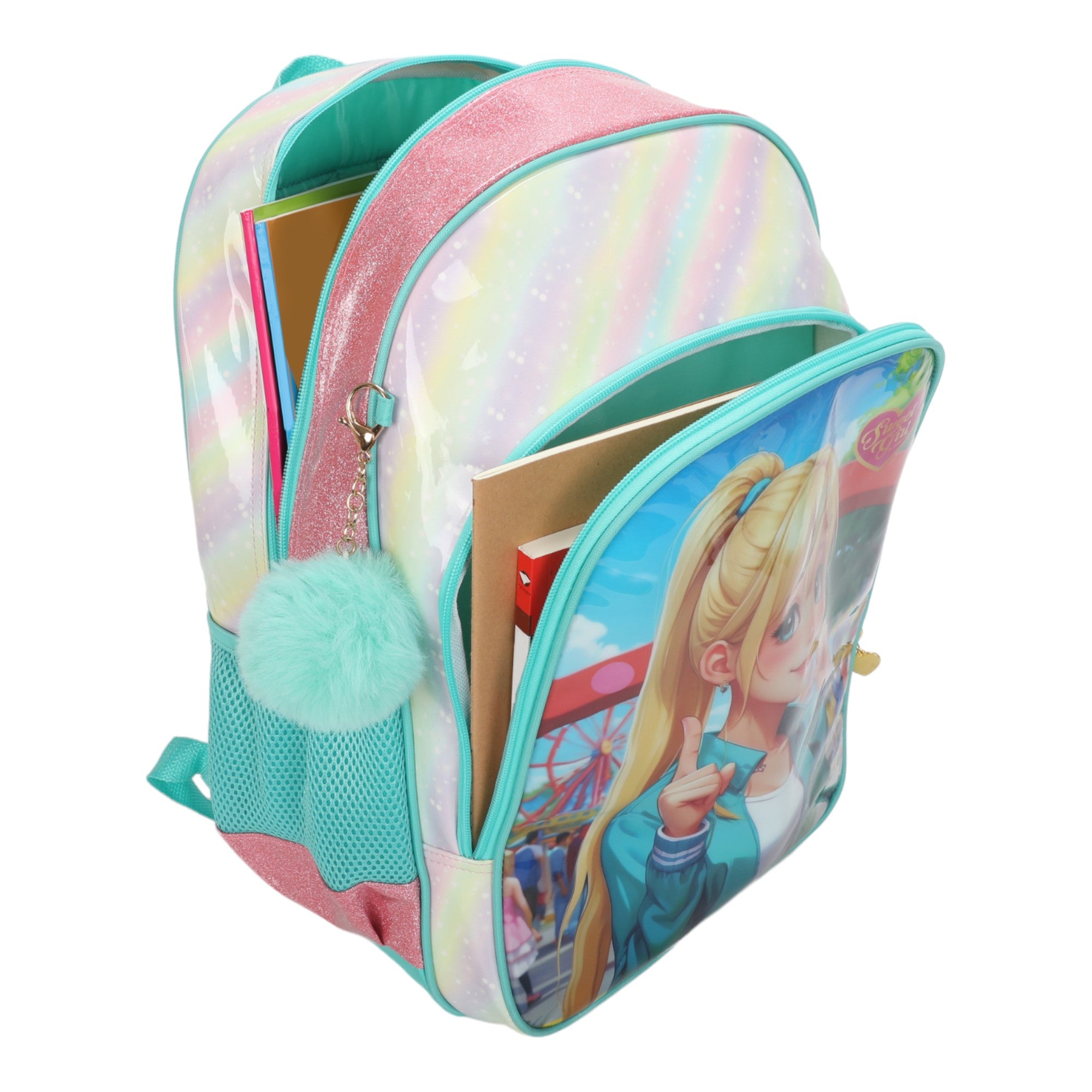 Mochila Infantil Sweet Girl Park by Santino - SGM21U10 -Verde