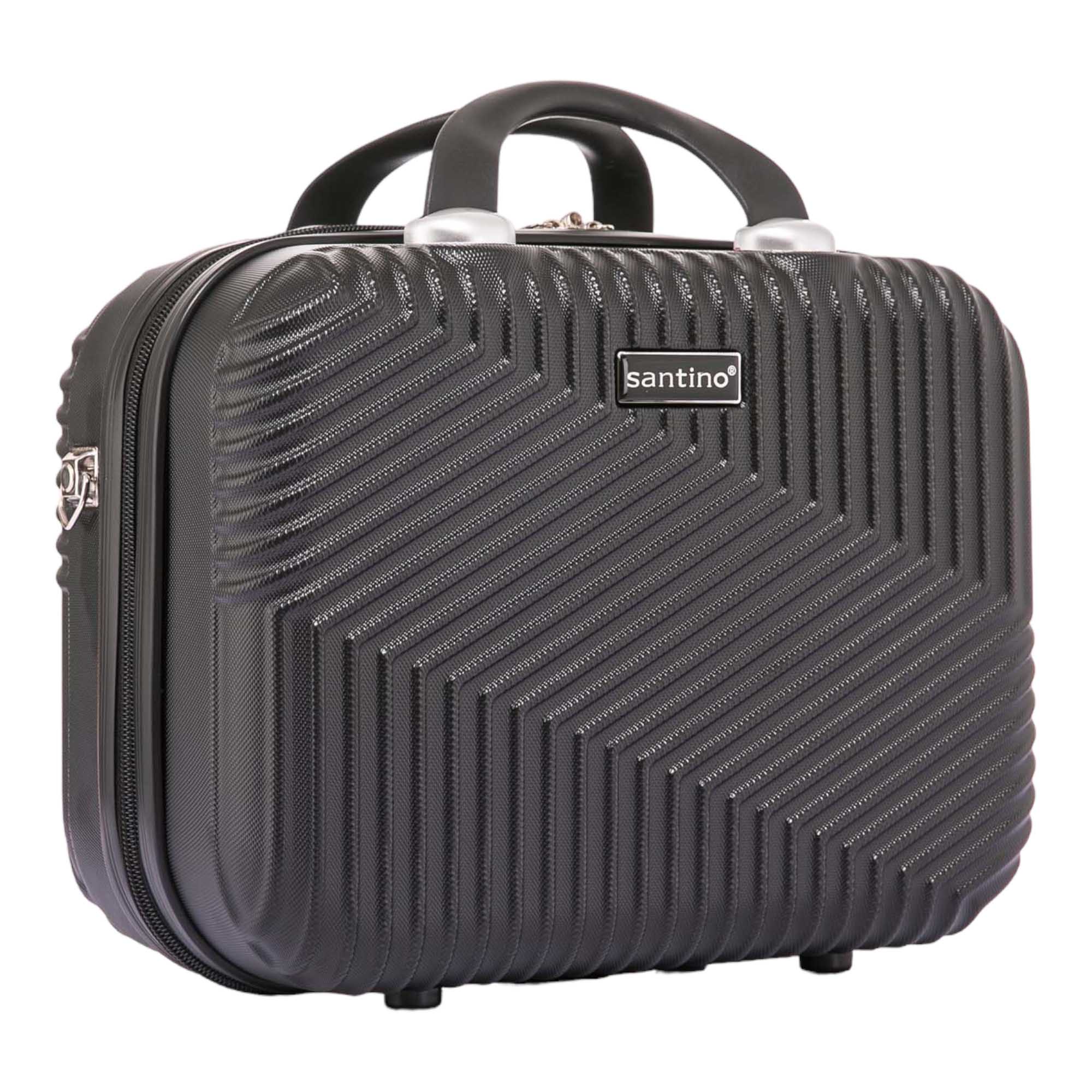 Santino M Geometric Rigid Toiletry Bag - ASAF7003M