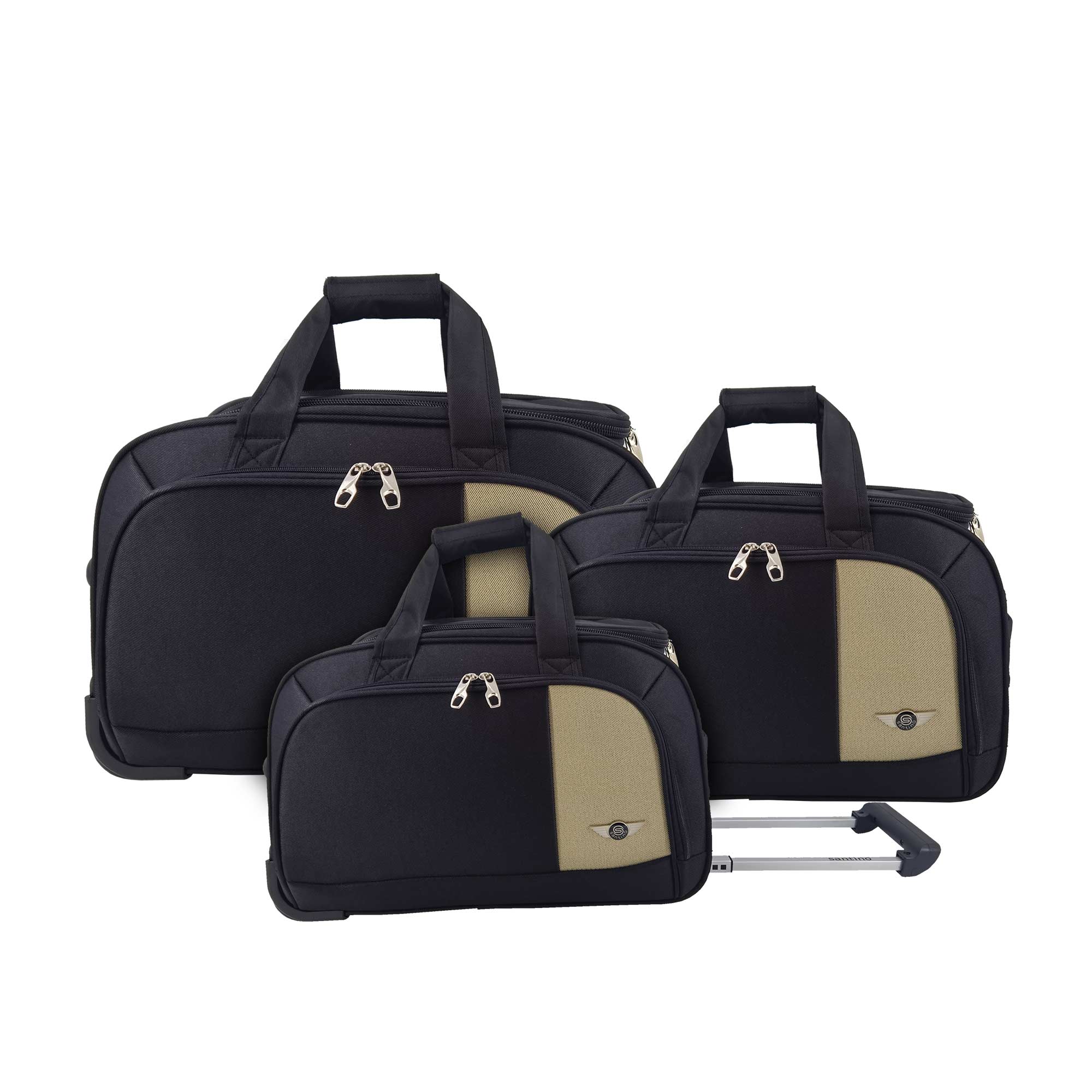 Conjunto Sacola De Viagem Dubai Poliéster 3 Peças Sant SLS3J