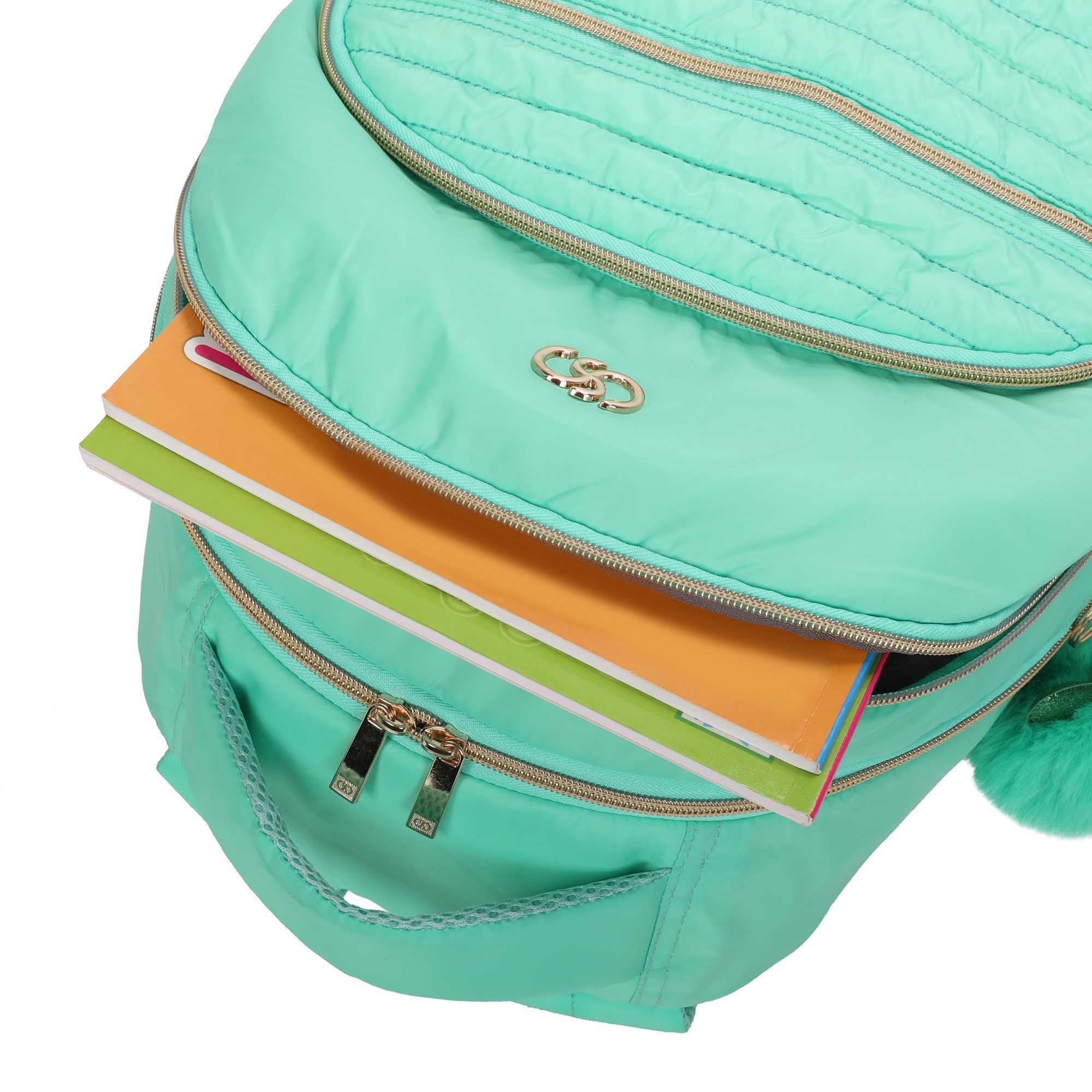 Bolsa Mochila Rania Santino - SAB415U53 - Pistache