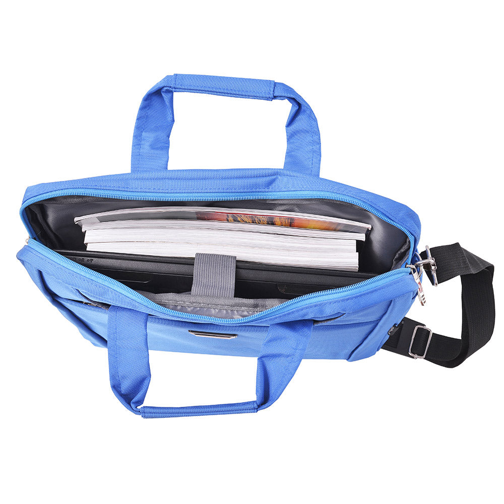 Pasta Notebook Mit Poliéster Santino BGP1911U Cor: Azul Turquesa