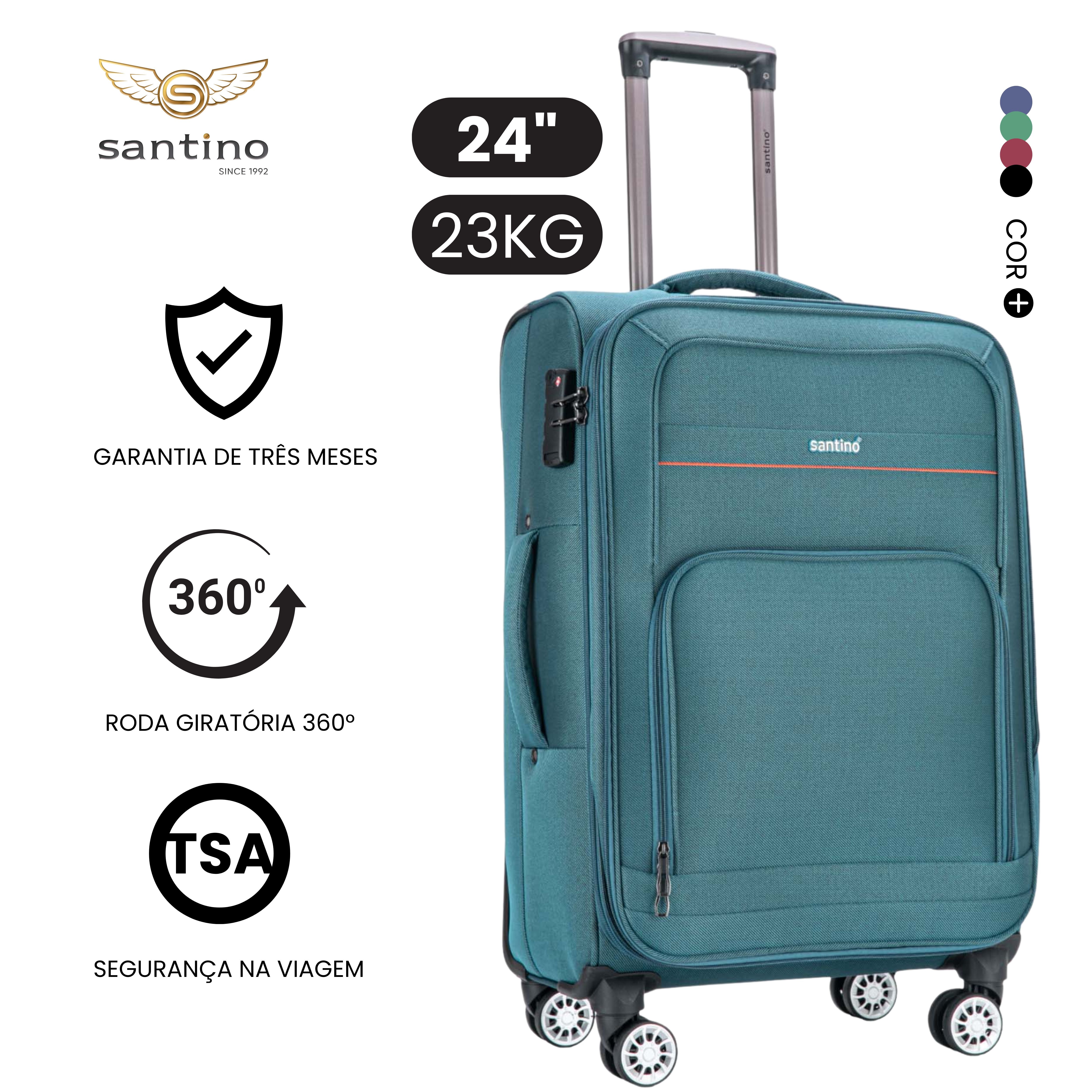 Mala de Viagem Hanói Super Leve Santino M - ALKV401M