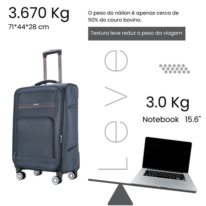 Mala de Viagem Hanói Super Leve Santino M - ALKV401M