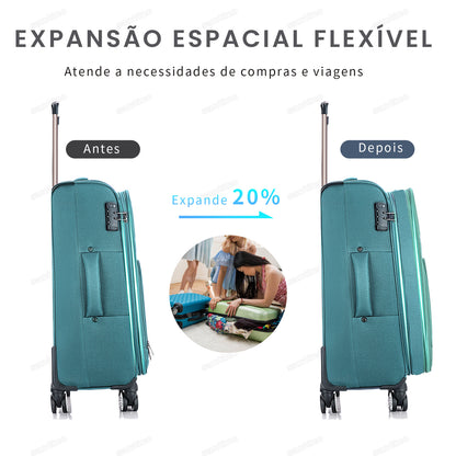 Mala de Viagem Hanói Super Leve Santino M - ALKV401M