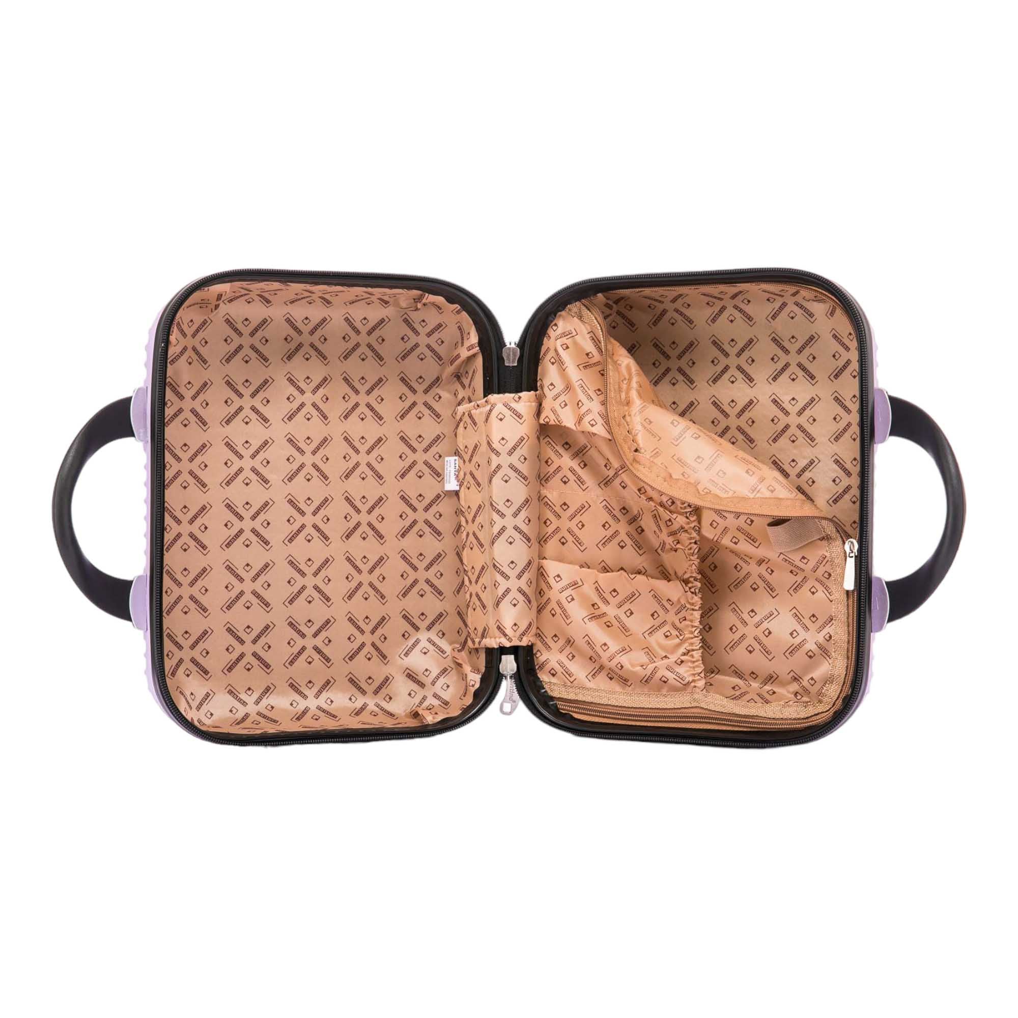 Santino M Geometric Rigid Toiletry Bag - ASAF7003M