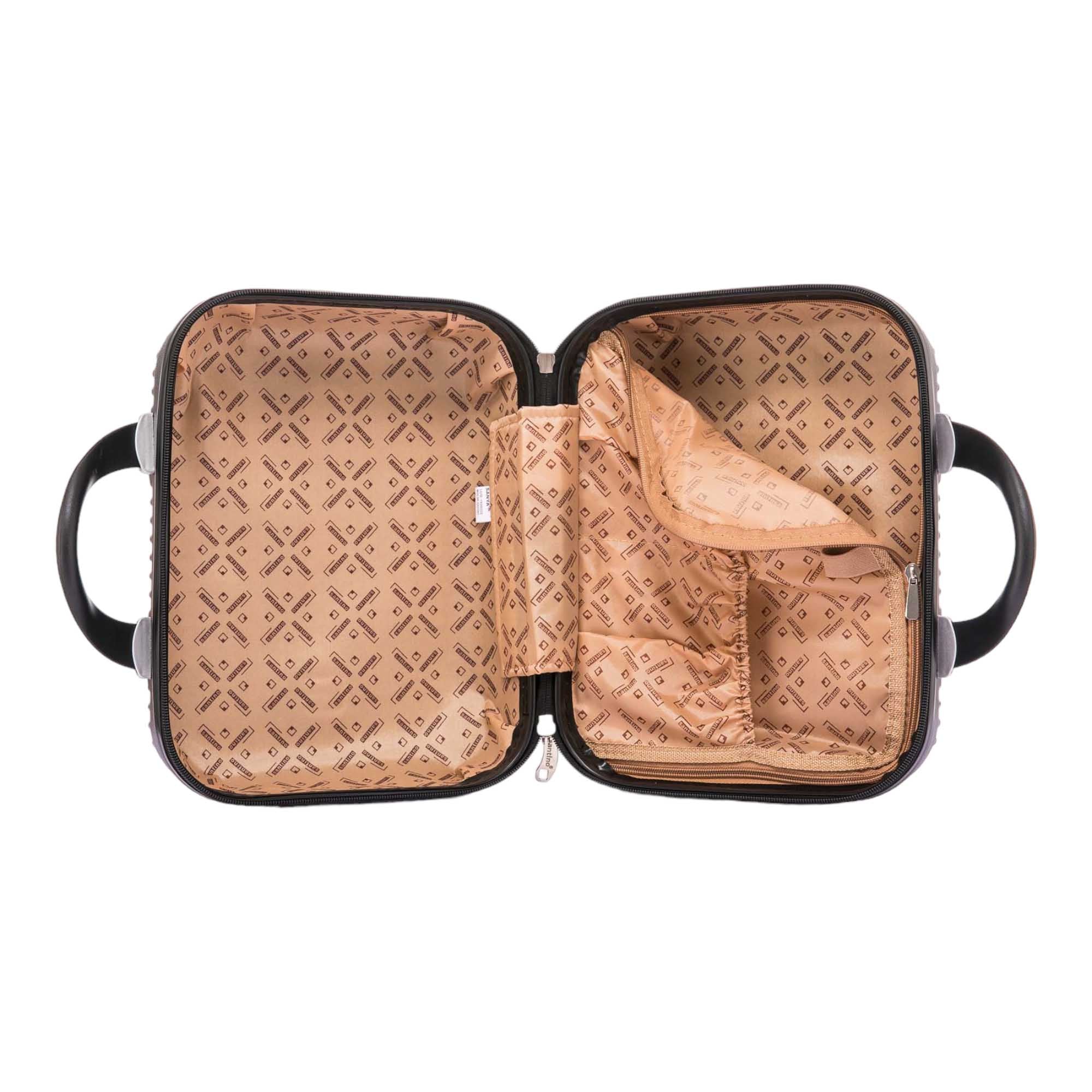 Santino P Geometric Rigid Toiletry Bag ASAF7003P