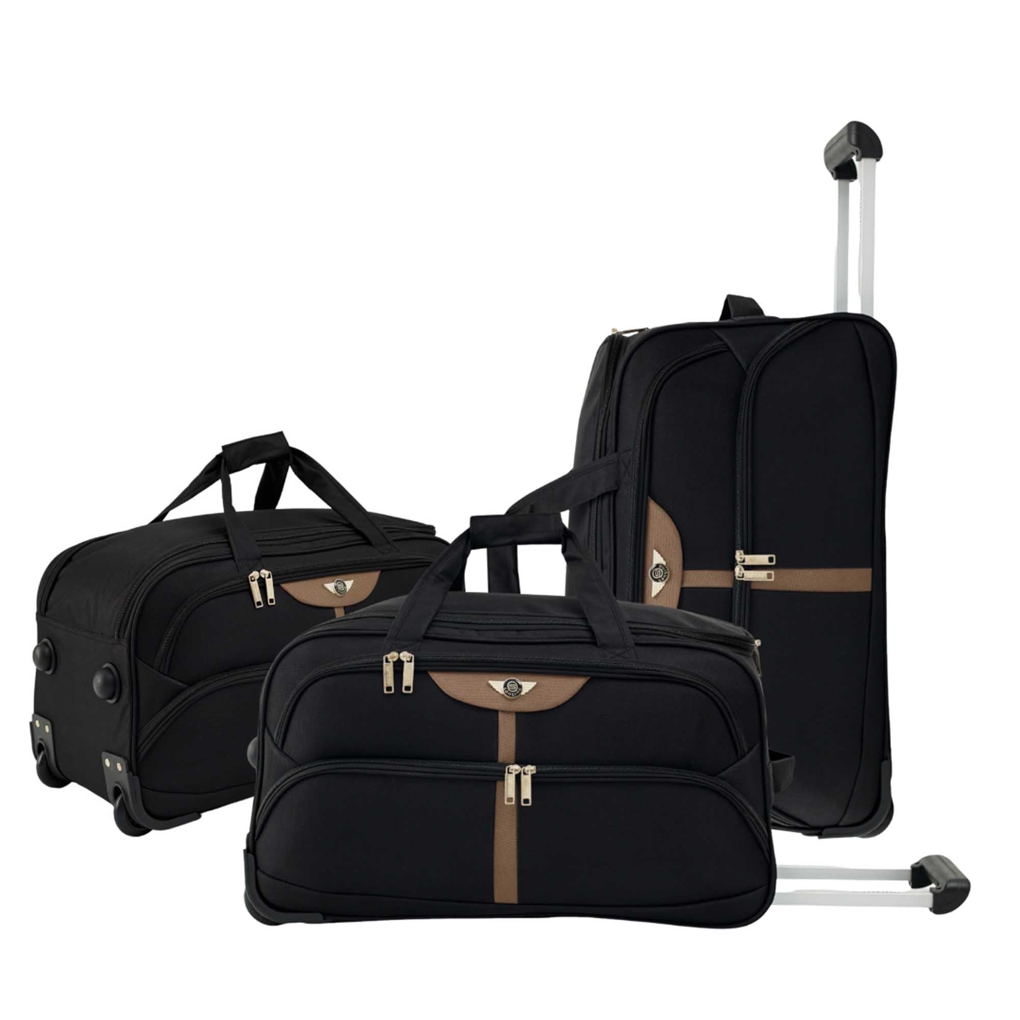 Conjunto Sacola de Viagem Panay Poliéster 3 peças Santino - NDS502J