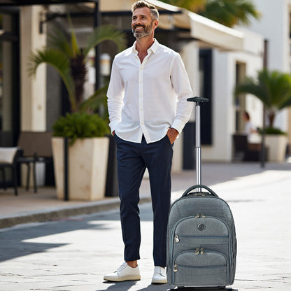 Mochila Notebook Corcovado Com Rodas Santino SAC193U
