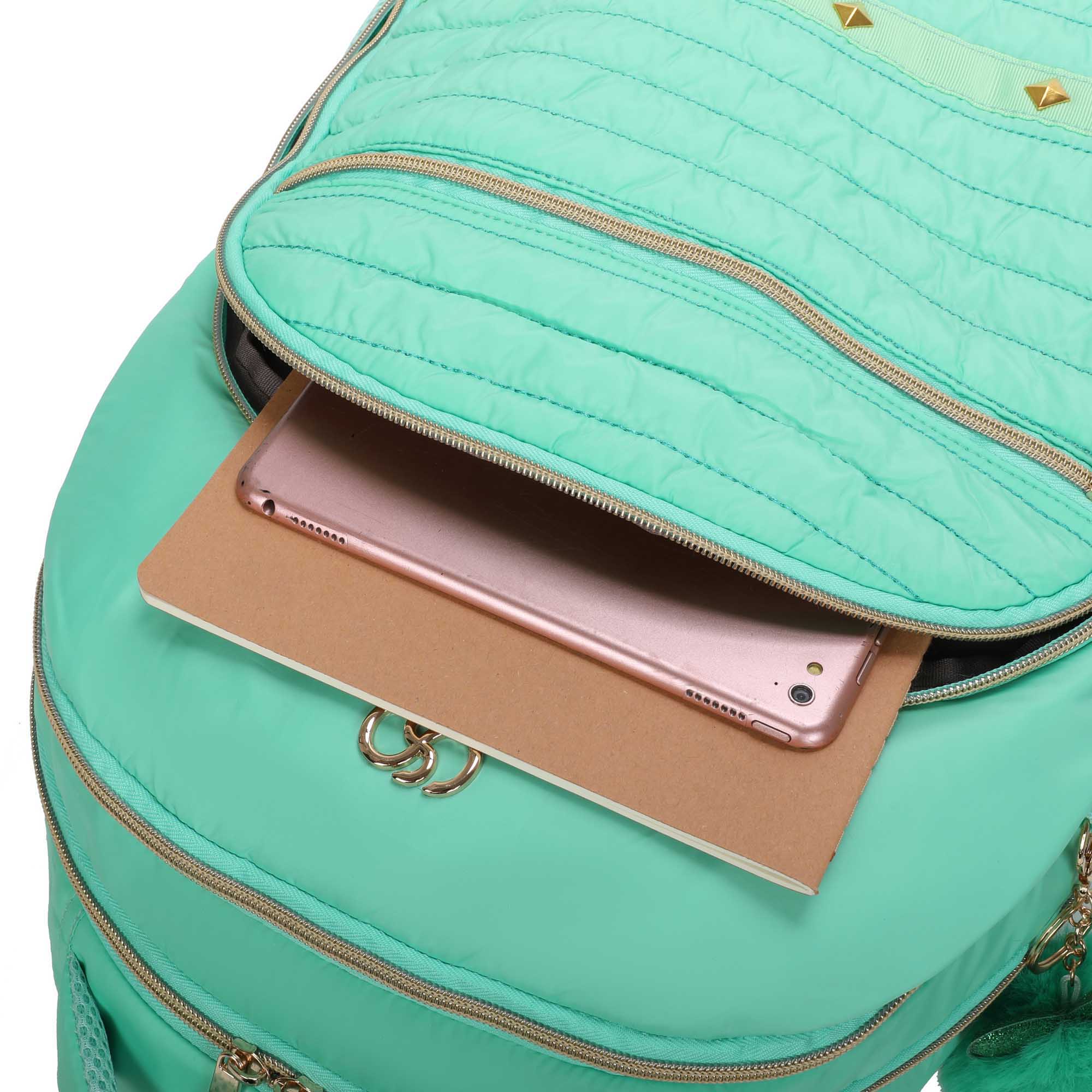 Bolsa Mochila Rania Santino - SAB415U53 - Pistache
