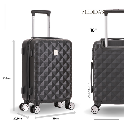 Madrid Rigid 360º Santino Carry-On Suitcase - ABEV501P