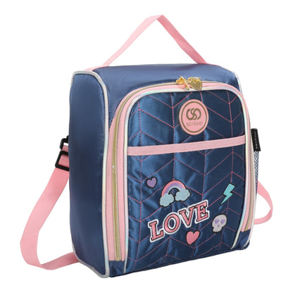 Lancheira Sweet Girl Pop Style by Santino Pol SAL232U Azul