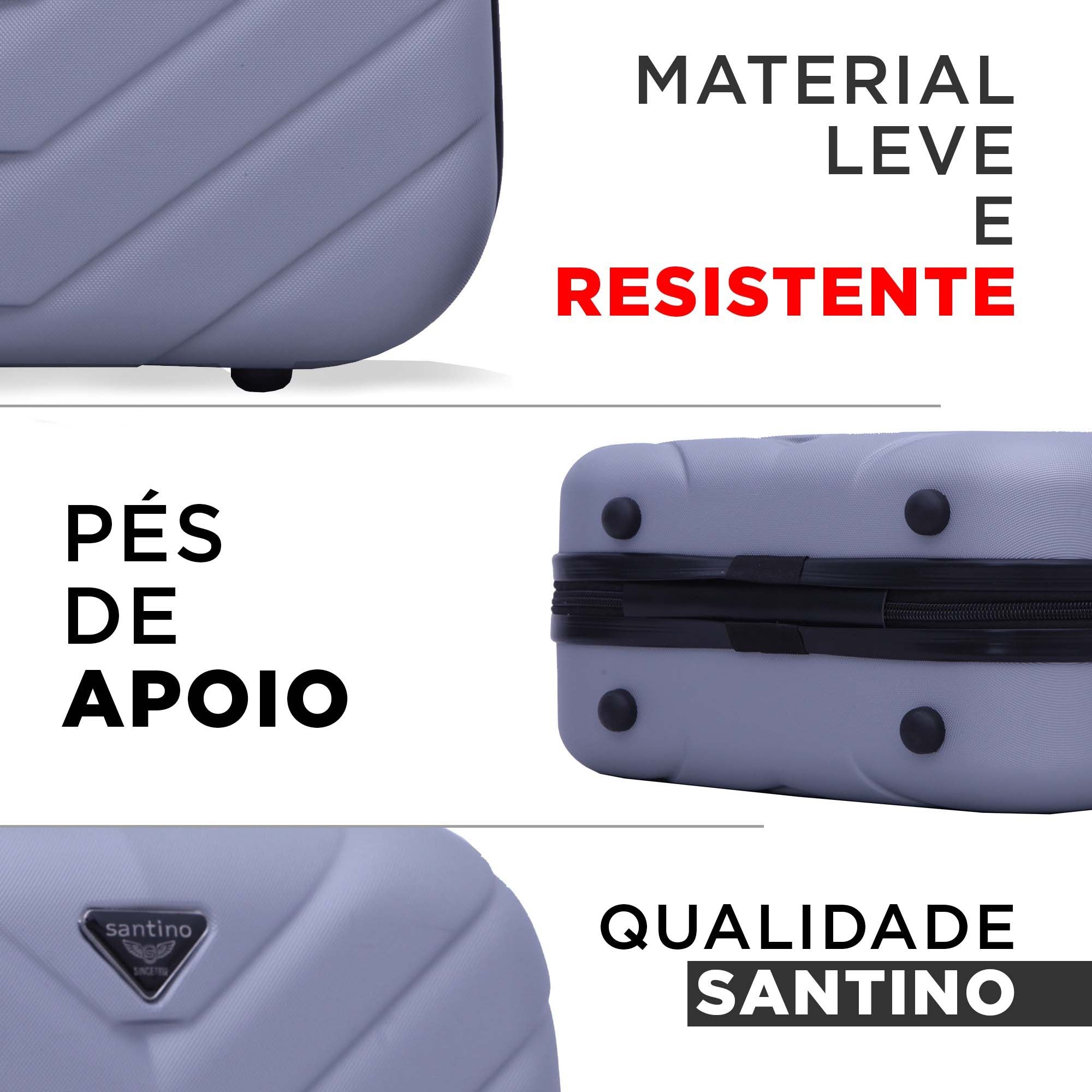 Frasqueira Boston Rígida Santino - SDF223U
