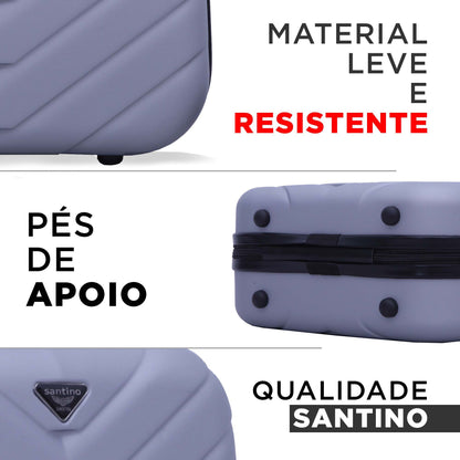 Frasqueira Boston Rígida Santino - SDF223U