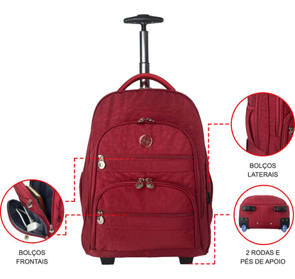 Mochila Notebook Corcovado Com Rodas Santino SAC193U