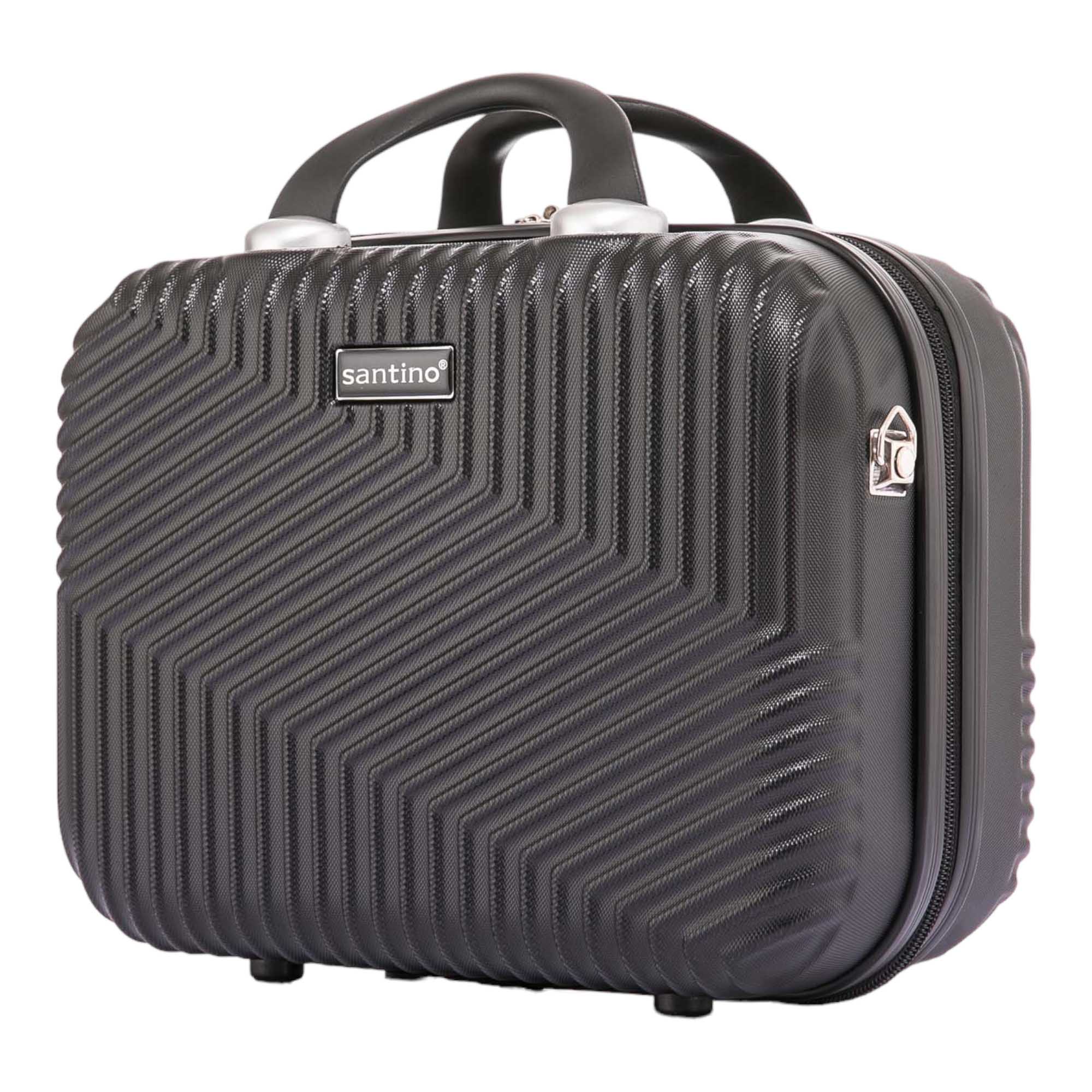 Santino M Geometric Rigid Toiletry Bag - ASAF7003M