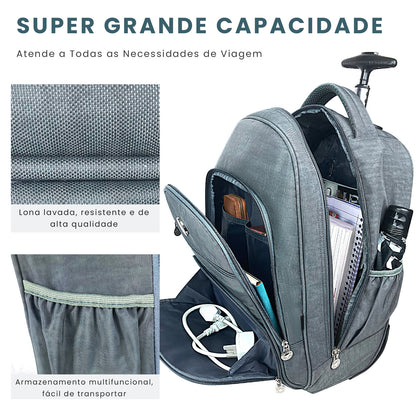 Mochila Notebook Corcovado Com Rodas Santino SAC193U