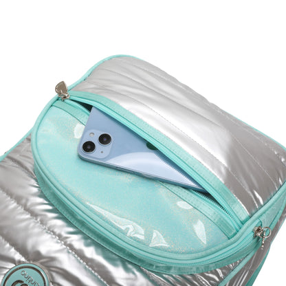 Mochila Sweet Girl Silver Wish by Santino Poliéster SAM233U Azul turquesa