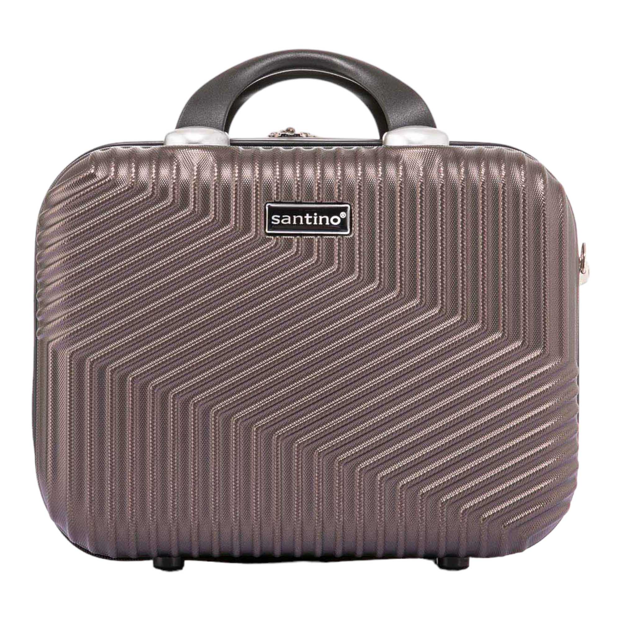 Santino P Geometric Rigid Toiletry Bag ASAF7003P