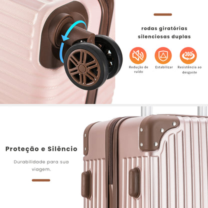 Palazzio 4-Wheel 360º Carry-On Suitcase Santino APLV191P