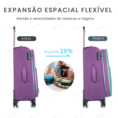 Mala de Viagem Little Havana Super Leve 360° Santino G - ALKV501G