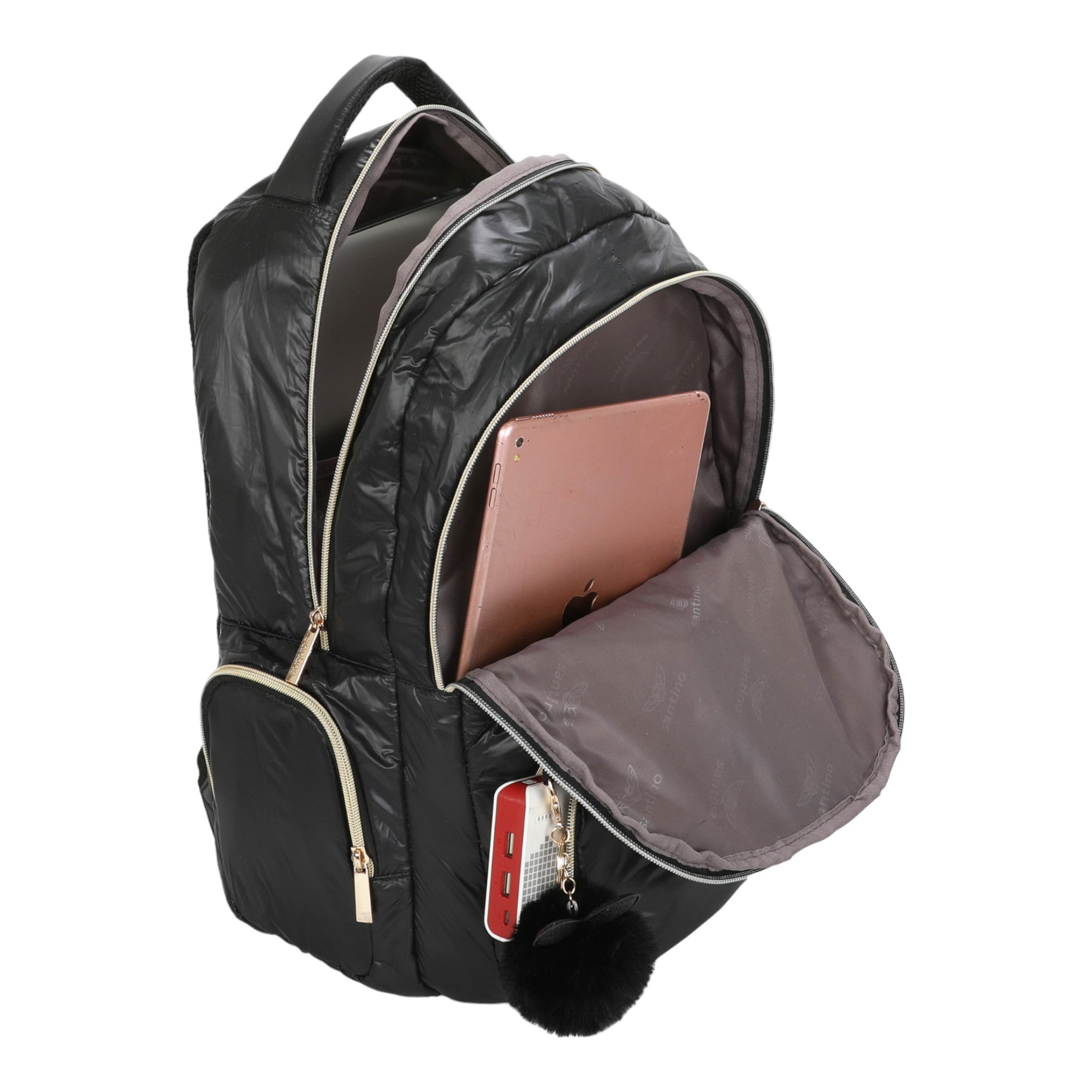 Bolsa Mochila Mako  Santino - SAB416U01 - Preta