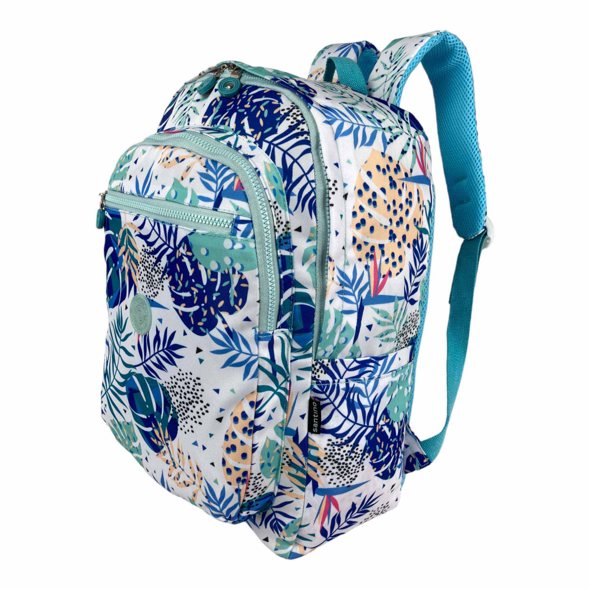 Mochila Juvenil Tulsa Poliéster Santino SAM115U