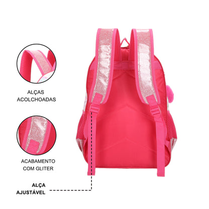 Mochila Sweet Girl Unicorn by Santino - SGM22U - Pink