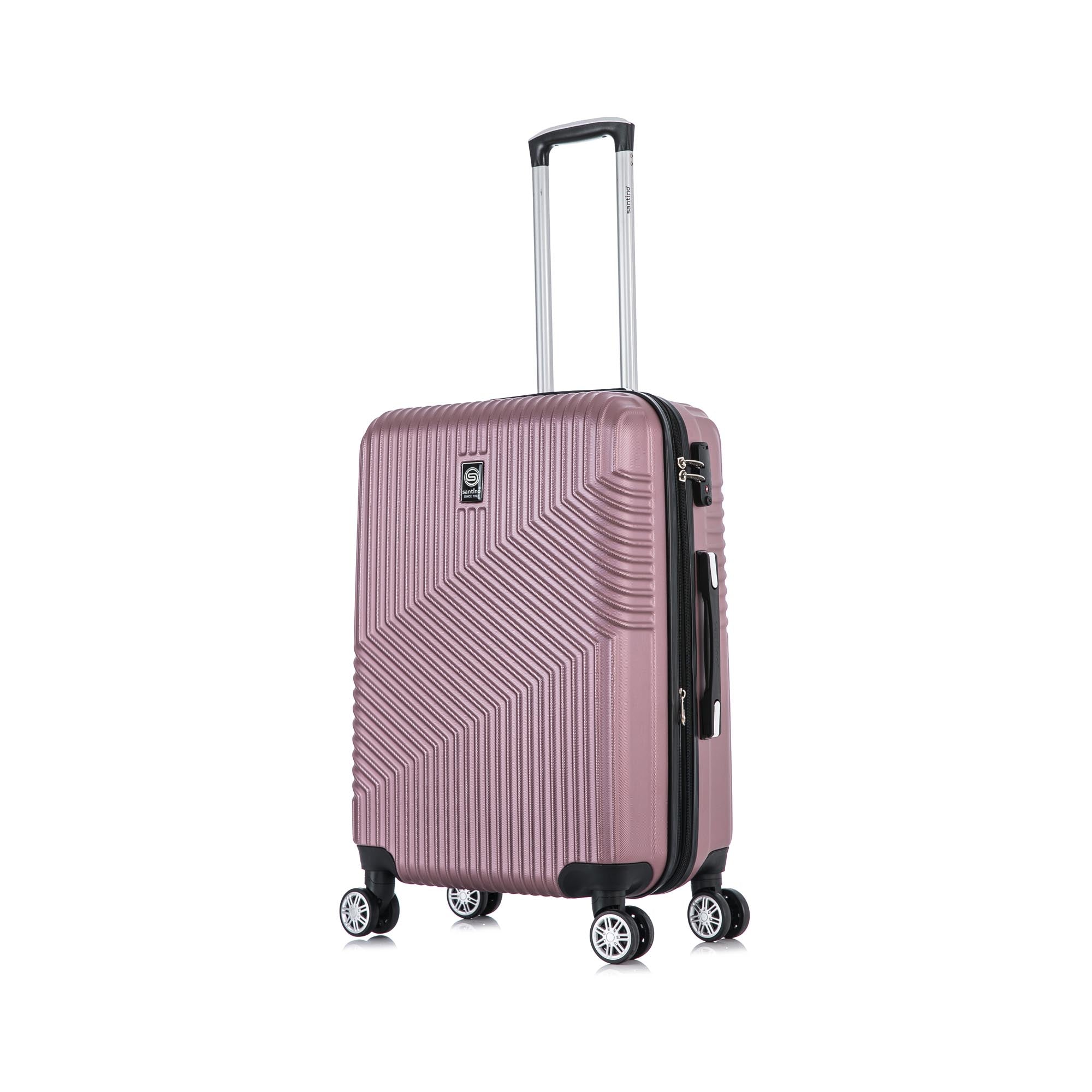 Conjunto de Malas Geometric 3 Peças Rígida 360° Santino - SAV7003J