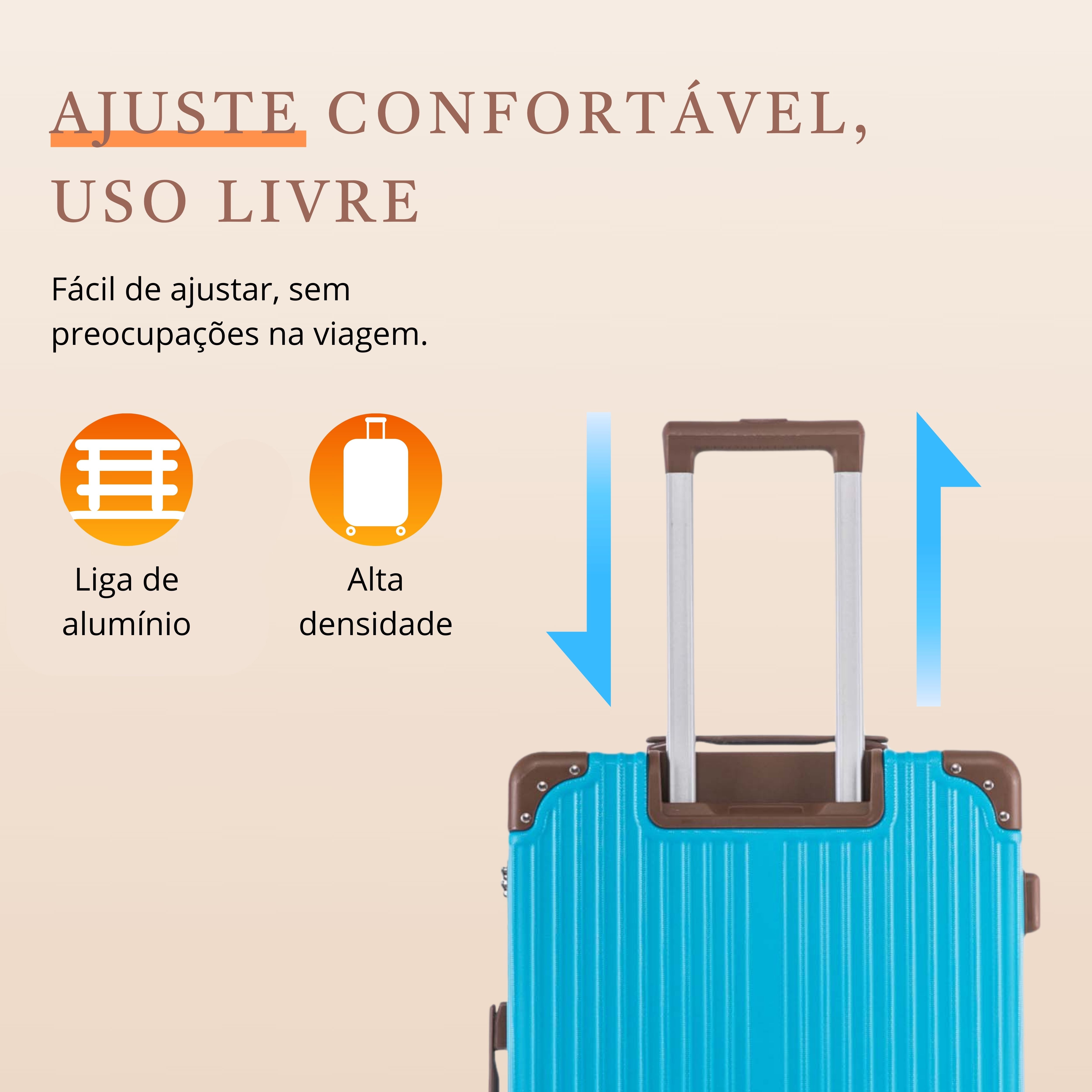 Mala de Viagem Palazzio Rígida 360° Santino G - APLV191G