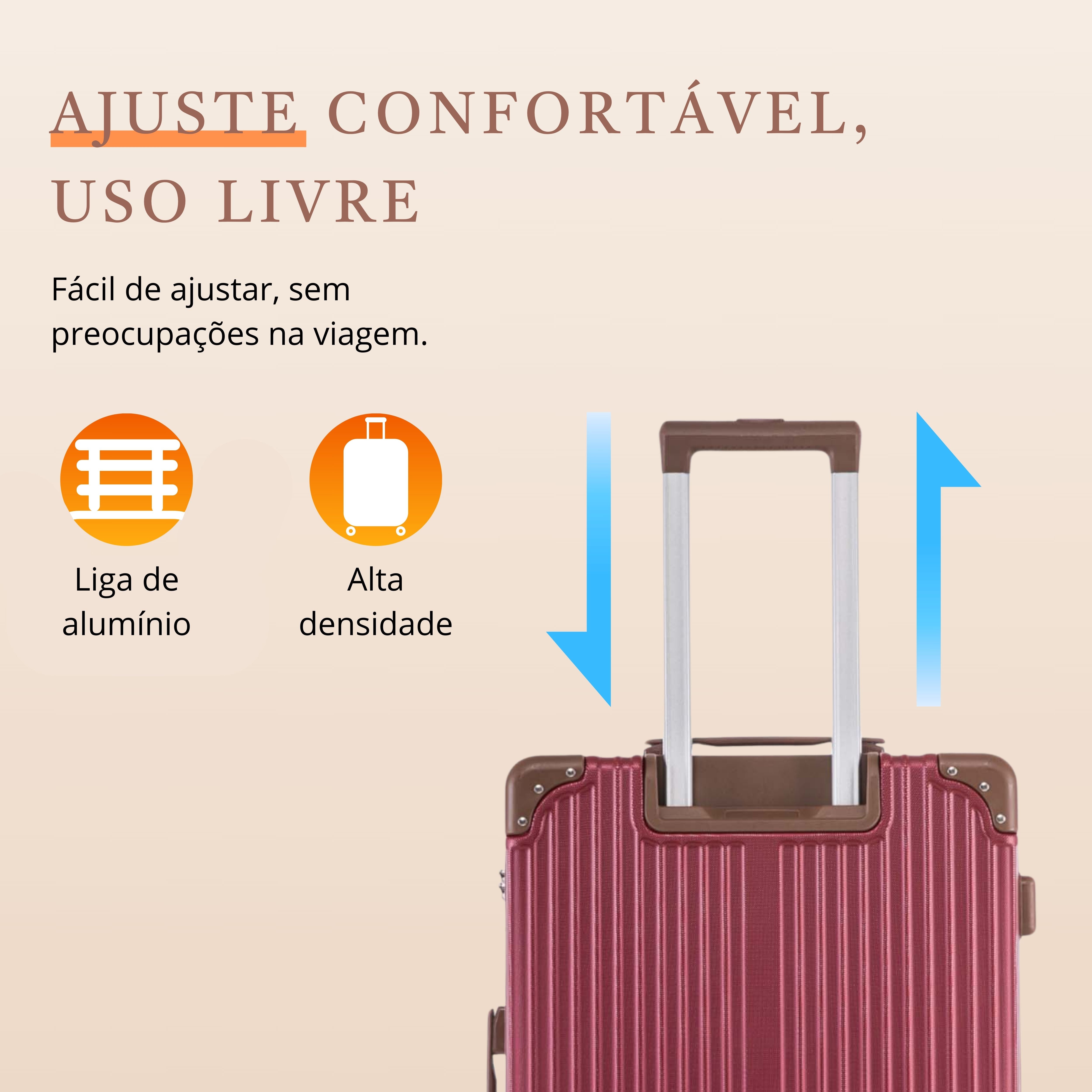 Mala de Viagem Palazzio Rígida 360° Santino G - APLV191G