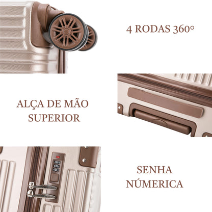 Mala de Viagem Palazzio Rígida 360° Santino G - APLV191G