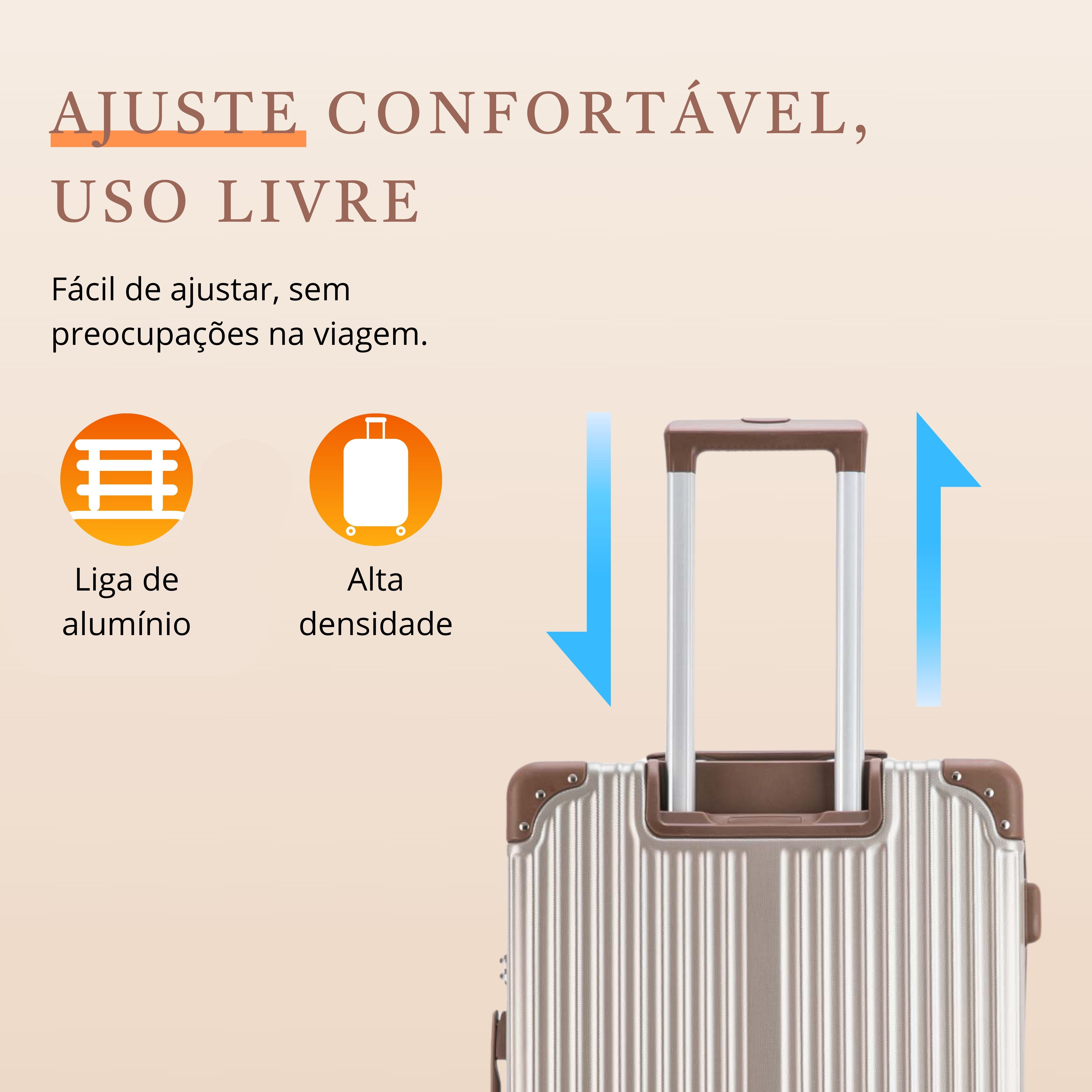 Mala de Viagem Palazzio Rígida 360° Santino G - APLV191G