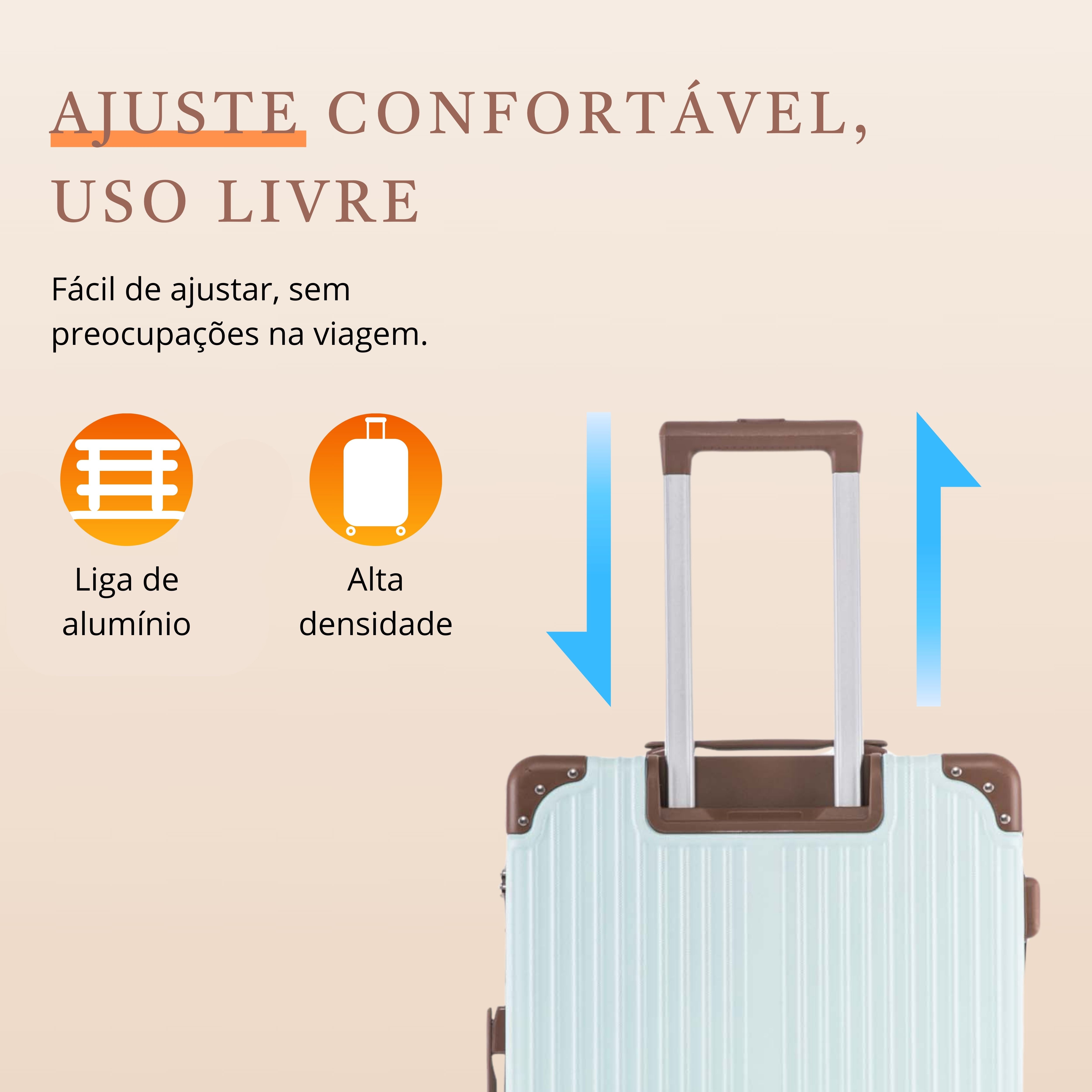 Mala de Viagem Palazzio Rígida 360° Santino G - APLV191G