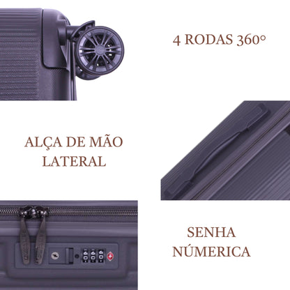 Mala de Viagem Versalhes Rígida 360° Santino  M - ASDV501M